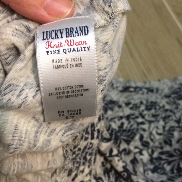 ❤️DONATED❤️Lucky Brand Blouse - Picture 4 of 4